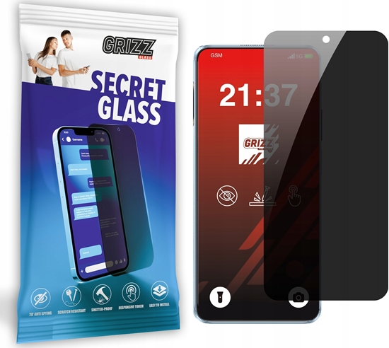 Изображение Szko prywatyzujce GrizzGlass SecretGlass do Huawei Nova 13i