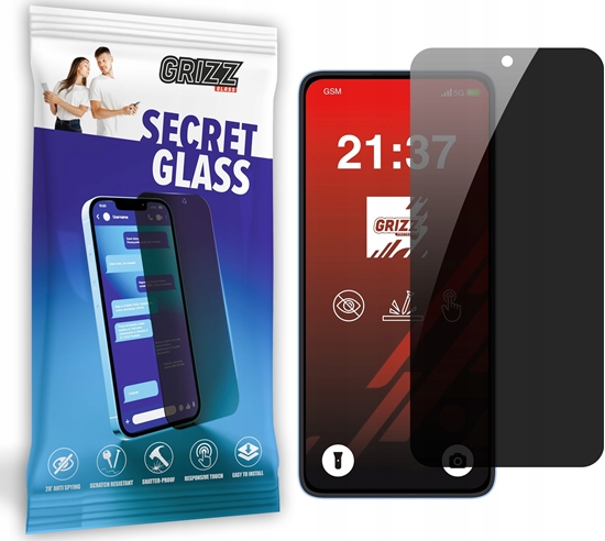 Изображение Szko prywatyzujce GrizzGlass SecretGlass do Meizu Note 21