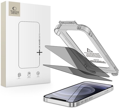 Picture of SZKO PRYWATYZUJCE TECH-PROTECT QUICK SET SPY+ 2-PACK IPHONE 12 / 12 PRO PRIVACY