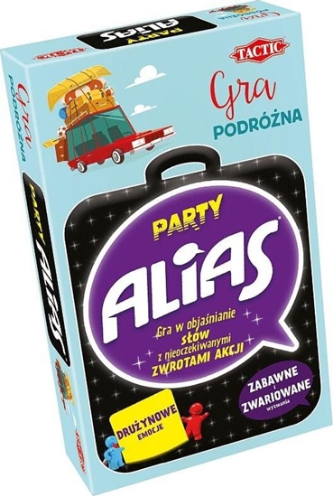 Изображение Tactic Gra planszowa Alias Party wersja podróna