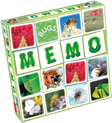 Picture of Tactic Memo Bugs, Card Game, Matching, 3 yr(s), 10 min