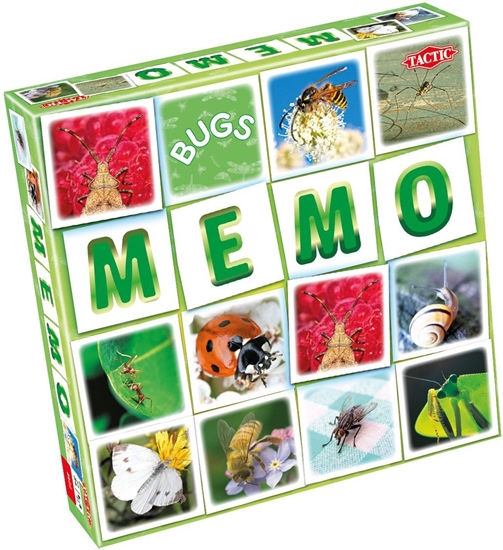 Picture of Tactic Memo Bugs, Card Game, Matching, 3 yr(s), 10 min