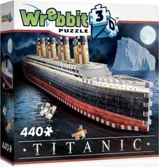 Picture of Tactic Wrebbit Puzzle 3D 440 el Titanic