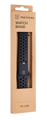 Attēls no Tactical - Tactical 234 Double Silicone Band 22mm Black