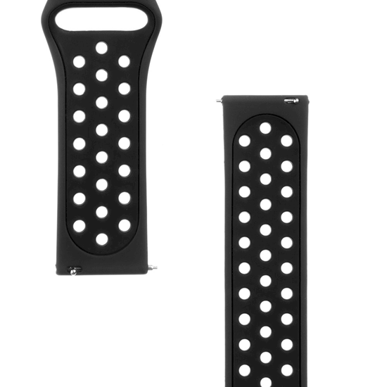 Picture of Tactical 234 Double Silicone Band 22mm Black