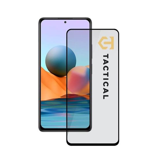 Изображение Tactical - Tactical Glass Shield 5D for Xiaomi Redmi Note 10 Pro/10 Pro Max Black