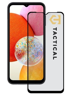 Attēls no Tactical Samsung Galaxy A14 Glass 2.5D Full Glue Black
