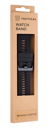 Attēls no Tactical Tactical 668 Silicone Band for Garmin Fenix 5X/6X/7X QuickFit 26mm Black