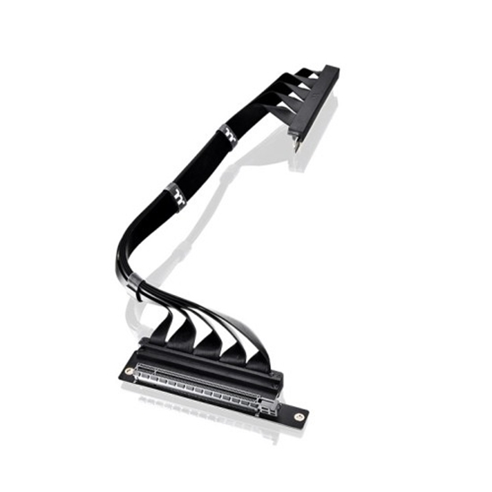 Picture of Taśma Riser  - PCI- E 4.0 x16 Extender - 400 mm Dual 90°