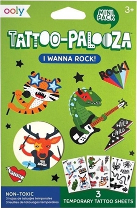 Picture of Tatuae zmywalne mini Tattoo Palooza - Rock