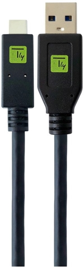 Picture of Techly USB3.1 Kabel Stecker Typ-A - Stecker USB Typ-C Schwar