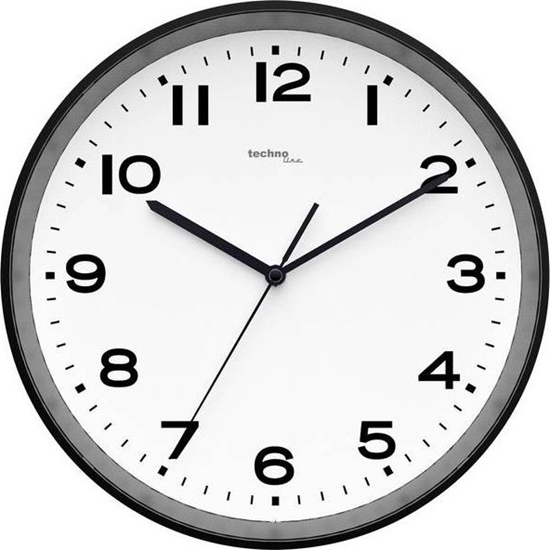 Picture of Technoline Zegar cienny TECHNOLINE WT8500 radiowy czarny 30 cm