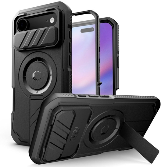 Picture of Tech-Protect Tech-Protect Kevlar MagSafe Case for iPhone 17 Air - Black