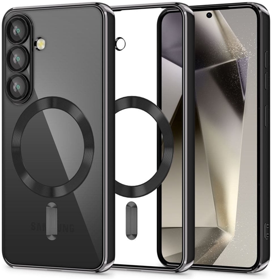 Picture of Tech-Protect Tech-Protect MagFlex MagSafe Case for Samsung Galaxy S25 FE - Black