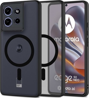 Attēls no Tech-Protect TECH-PROTECT MAGMAT MAGSAFE MOTOROLA EDGE 50 NEO MATTE BLACK