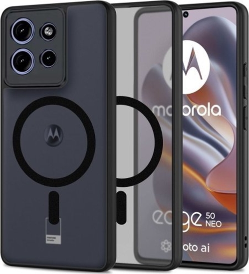 Picture of Tech-Protect TECH-PROTECT MAGMAT MAGSAFE MOTOROLA EDGE 50 NEO MATTE BLACK