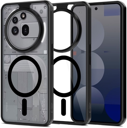 Изображение TECH-PROTECT MAGMAT MAGSAFE NOTHING PHONE 3A PRO BLACK/CLEAR