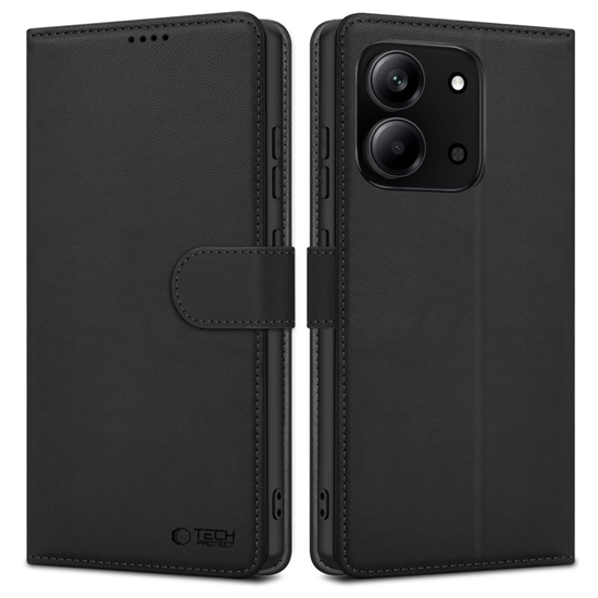 Picture of Tech-Protect Tech-Protect Wallet Case for Xiaomi Redmi 15C - Black