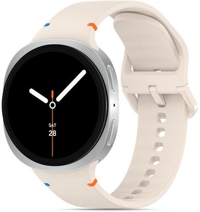 Picture of Tech-Protect Tech-Protect Silicone Strap for Samsung Galaxy Watch 40/44/46 mm - Beige