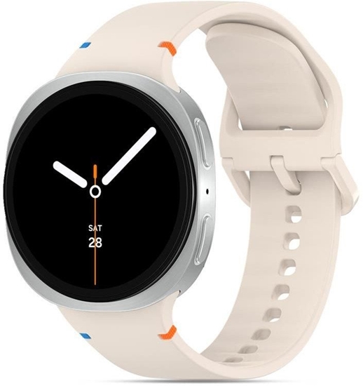 Picture of Tech-Protect Tech-Protect Silicone Strap for Samsung Galaxy Watch 40/44/46 mm - Beige