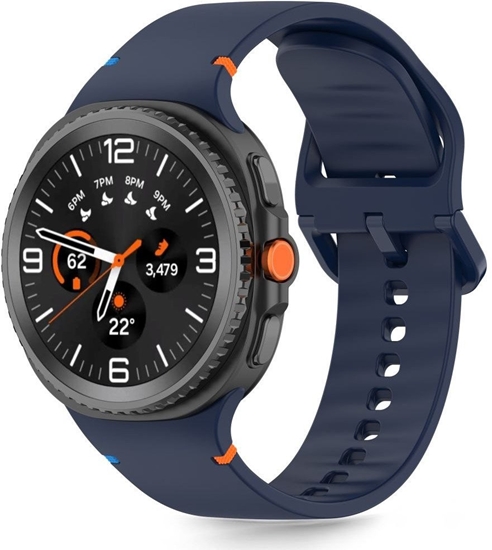 Picture of Tech-Protect Tech-Protect Silicone Strap for Samsung Galaxy Watch 40/44/46 mm - Navy Blue