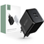 Attēls no Tech-Protect C35W-2 mains charger 2x USB-C PD 35W 