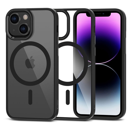 Picture of Tech-Protect Tech-Protect MagMat MagSafe Case for iPhone 12 mini / 13 mini - Clear Black