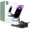 Picture of Tech-Protect Tech-Protect QI15W-A22 MagSafe Inductive Charger with 3in1 MagSafe Stand for Smartphone / Apple Watch / AirPods - Black