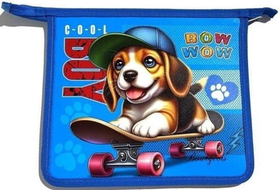 Picture of Teczka-torba A5+ zapinana na zamek Piesek