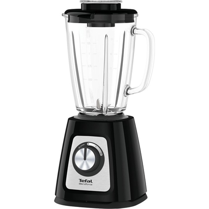 Attēls no Tefal BlendForce II BL4358 blender 1.25 L Tabletop blender 800 W Black, Brushed steel