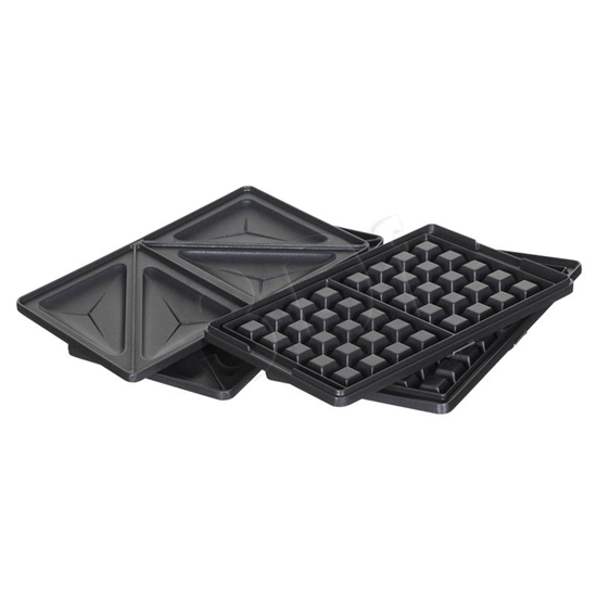 Изображение Tefal SW852D12 sandwich maker 700 W Black, Stainless steel