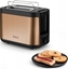 Изображение Toster Tefal Tefal Coppertinto TT430G10 Toaster, 850 W, black/copper, Gold | TEFAL