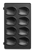 Picture of TEFAL Madeleine plates for cookies XA801512 Black | TEFAL | Madeleine plates | XA801512 | Black