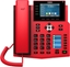 Attēls no Telefon Fanvil Fanvil X5U-R telefon VoIP Czarny, Czerwony 16 linii Wi-Fi