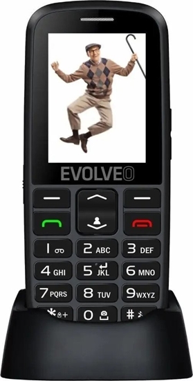 Picture of Telefon komórkowy Evolveo EasyPhone EG, mobilní telefon pro seniory s nabíjecím stojánkem, erná