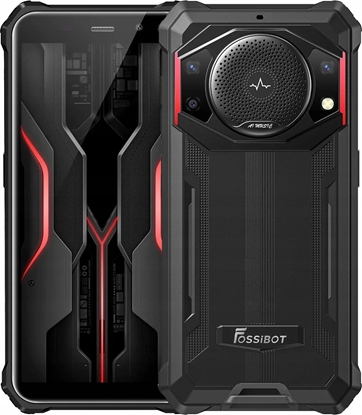 Attēls no Telefon komórkowy FOSSiBOT Fossibot F101 P - Wytrzymay telefon Czarny