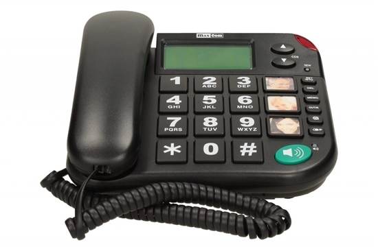 Picture of Telefon przewodowy KXT480 BB, czarny
