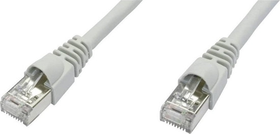 Picture of Telegaertner Telegärtner MP8 FS 600 - Patch- Cable - RJ- 45 (M) - RJ- 45 (M) - 25,0m - SFTP - Cat.7 RohCable - gray (L00006A0034)