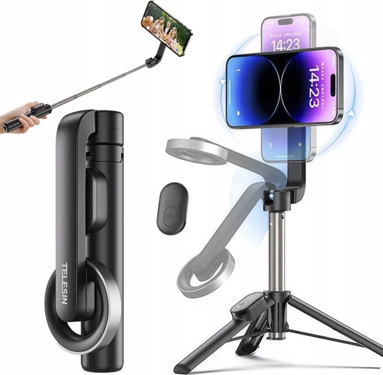 Picture of Selfie stick Telesin Magnetyczny kijek selfie Telesin