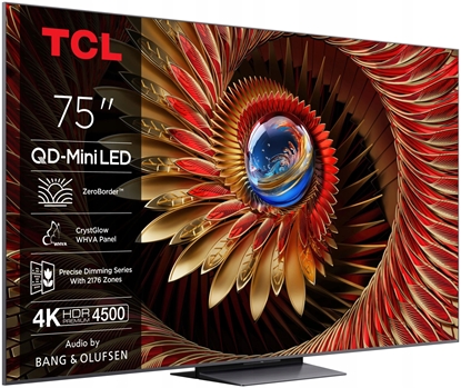 Изображение Telewizor TCL 75C8K Mini LED 75'' 4K Ultra HD Google TV