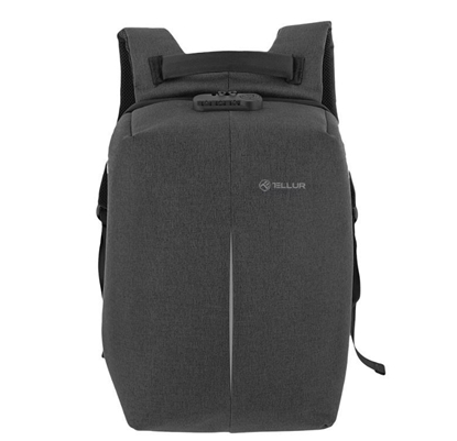 Изображение Tellur 15.6 Notebook Backpack Antitheft V2, USB port, Black