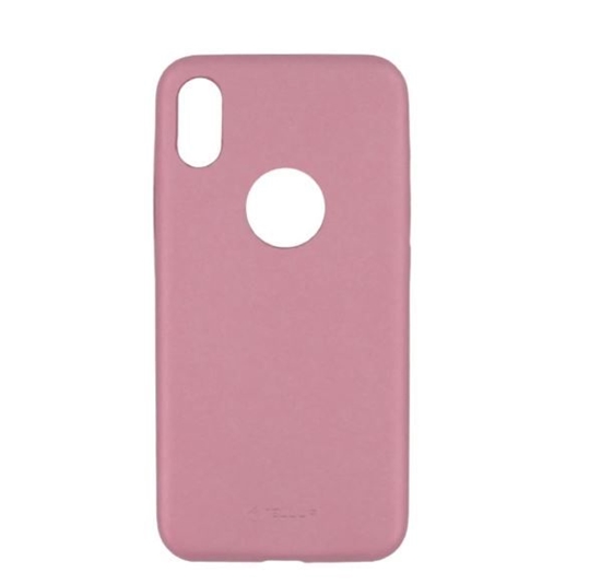 Picture of Tellur Apple Cover Slim Synthetic Leather for iPhone X/XS pink