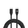 Picture of Tellur Extendable USB-C to USB-C Cable PD60W up to 1.8m Black