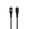 Picture of Tellur Green Data cable Type-C to Type-C 3A PD60W 1m nylon black