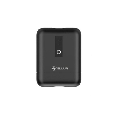 Attēls no Tellur PD101 Power Bank 10000mAh QC3.0+Type-C PD 30W Black