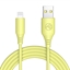 Изображение Tellur Silicone USB to Lightning cable 3A, 1m, yellow