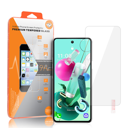 Picture of Tempered Glass Orange for LG K92 5G