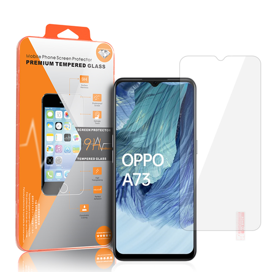 Picture of Tempered Glass Orange for OPPO A73 2020