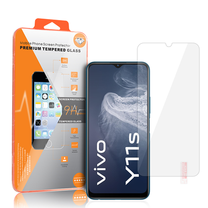 Picture of Tempered Glass Orange for VIVO Y11S|Y20S|OPPO A18|