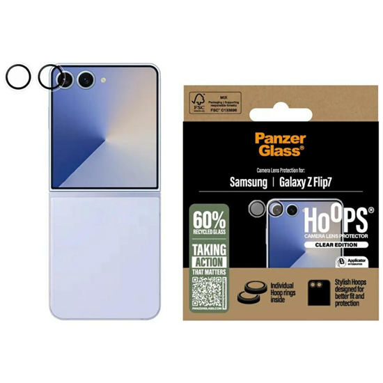 Picture of Tempered lens glass PanzerGlass Hoops for Samsung Galaxy Z Flip7